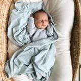 Ely's&Co. Jersey Cotton Swaddle Set - Soft Baby Swaddle Blankets for Newborns, Breathable & Stretchy for Comfortable Sleep, Perfect for Nursery, Travel & Photo Shoots