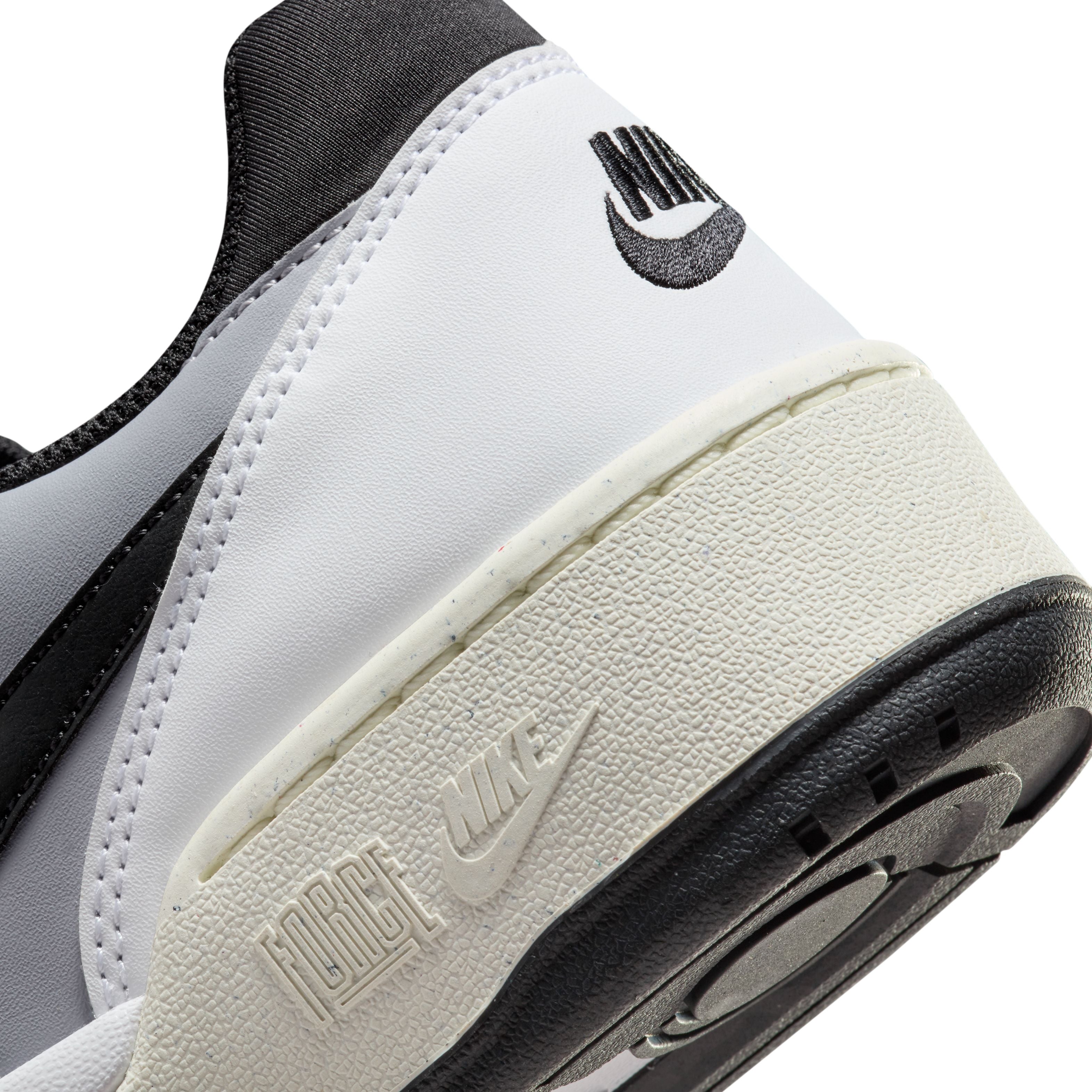 Full Force Low Top Sneakers - White & Black - Casual Streetwear Shoes for Men & Women | Perfect for Running, Gym, and Everyday Wear