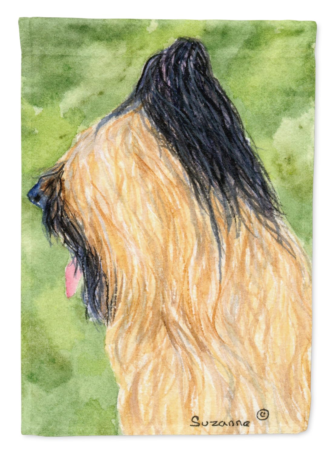 Briard Dog Garden Flag - Decorative Outdoor Yard Banner for Mailbox, Flower Beds & Patio | Multicolor Weather-Resistant Artwork | Perfect for Seasonal Decor, Pet Lovers & Home Landscaping