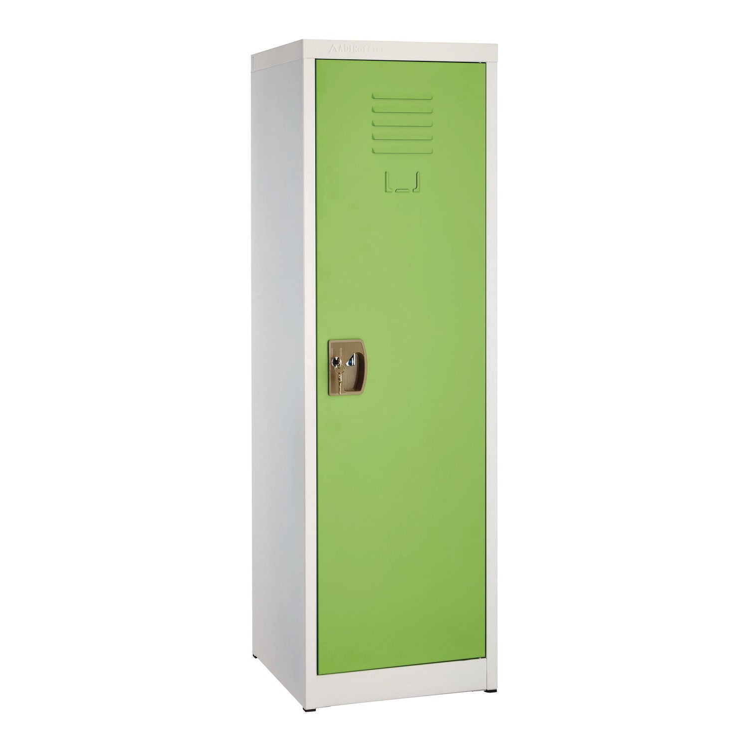 AdirOffice Steel Storage Locker - 1 Compartment Metal Locker Cabinet 15