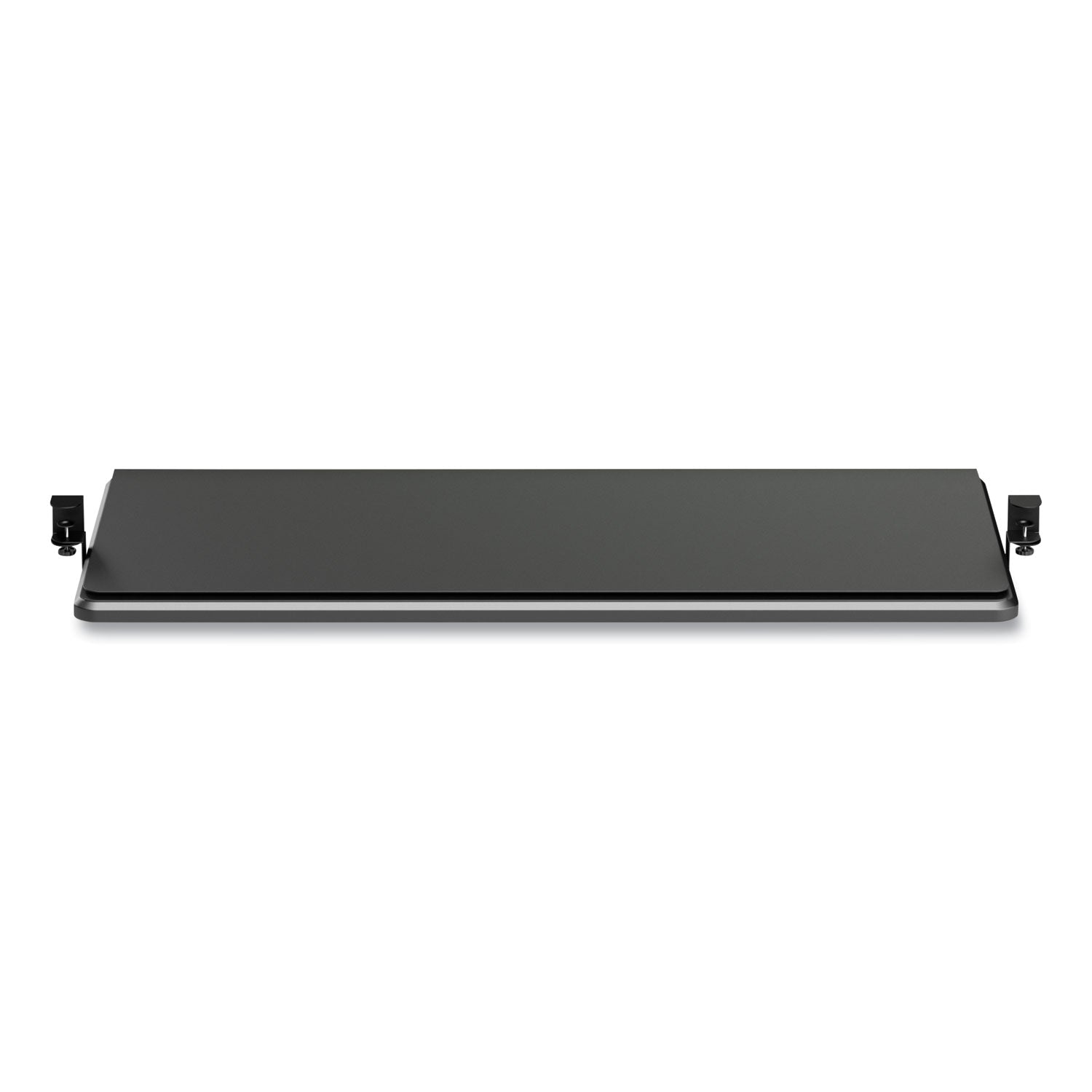Alera® Adaptivergo Clamp On Keyboard Tray - 30.7 x 13 Inches, Black Ergonomic Adjustable Desk Tray for Home Office & Gaming Setup