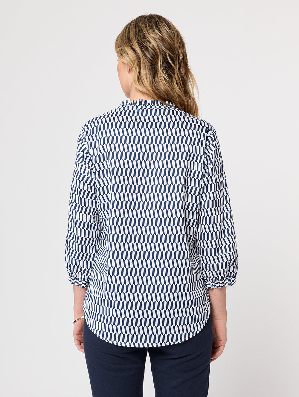 Keelan Women's 3/4 Sleeve Casual Blouse - Stylish Tops for Work, Office & Everyday Wear | Comfortable & Fashionable Shirt for Spring & Summer