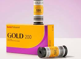 Kodak Professional Gold 200 Color Negative Film 120 Roll Film - Perfect for Medium Format Cameras, Landscape & Portrait Photography