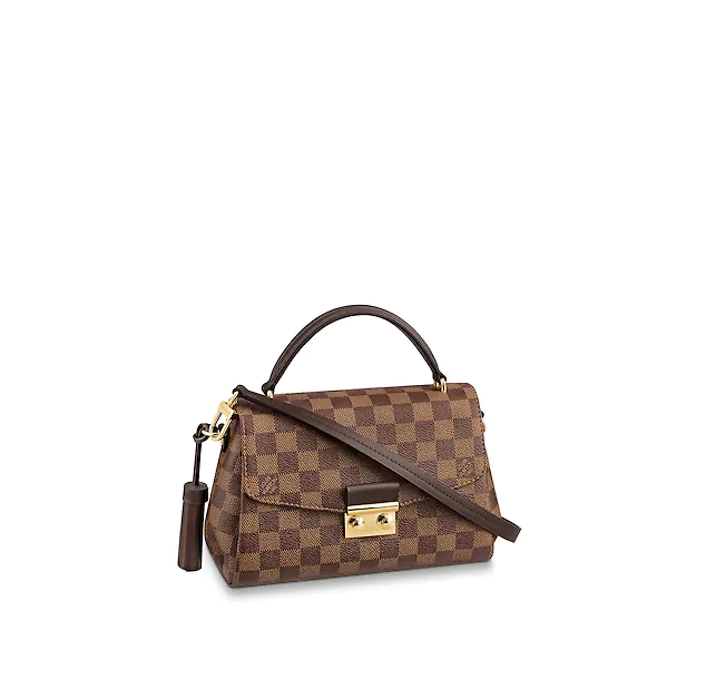 LV Croisette Damier Ebene Crossbody Bag - Stylish & Durable Handbag for Women | Perfect for Work, Travel & Everyday Use