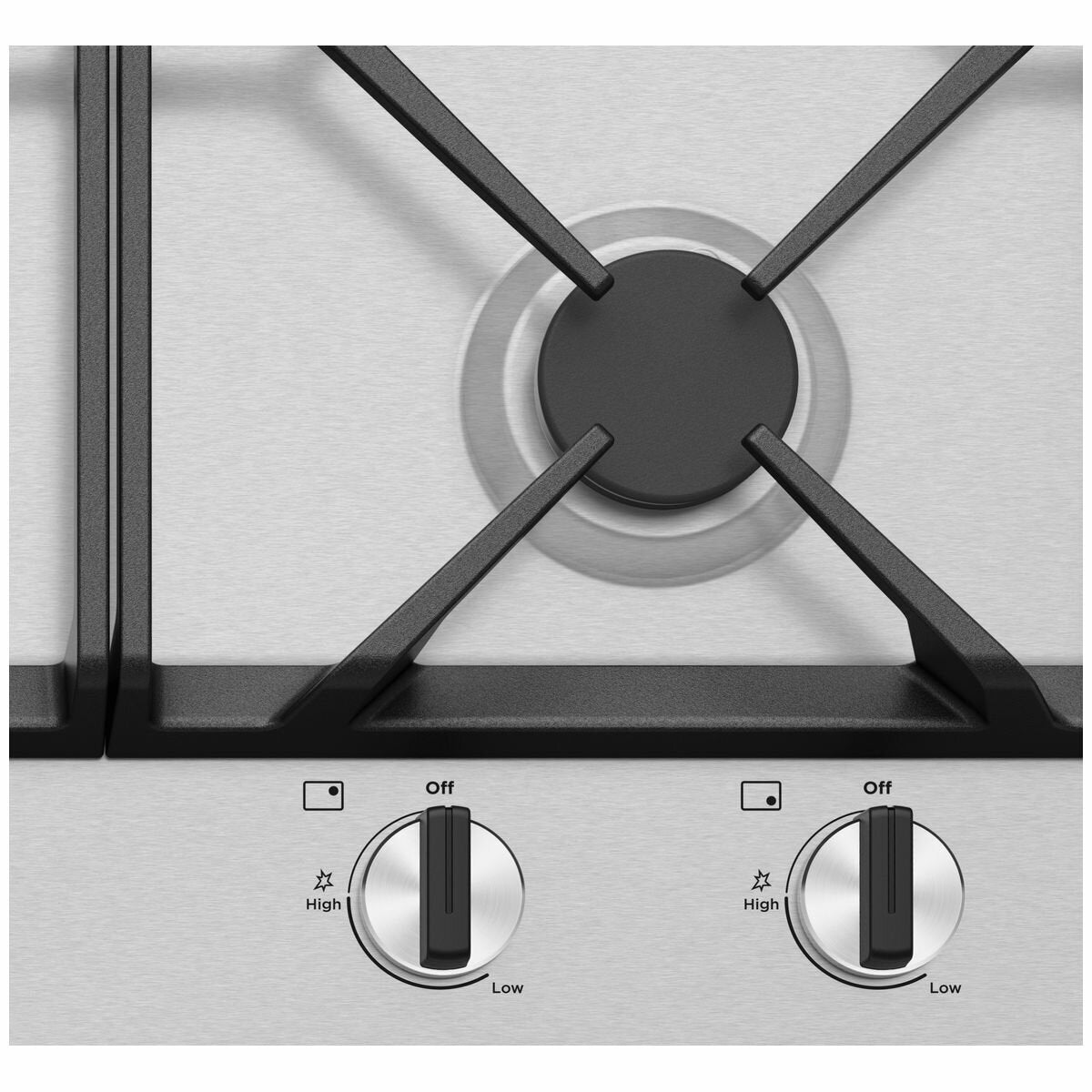 Westinghouse WHG958SC 90cm Stainless Steel Natural Gas Cooktop - Perfect for Modern Kitchens & Professional Cooking