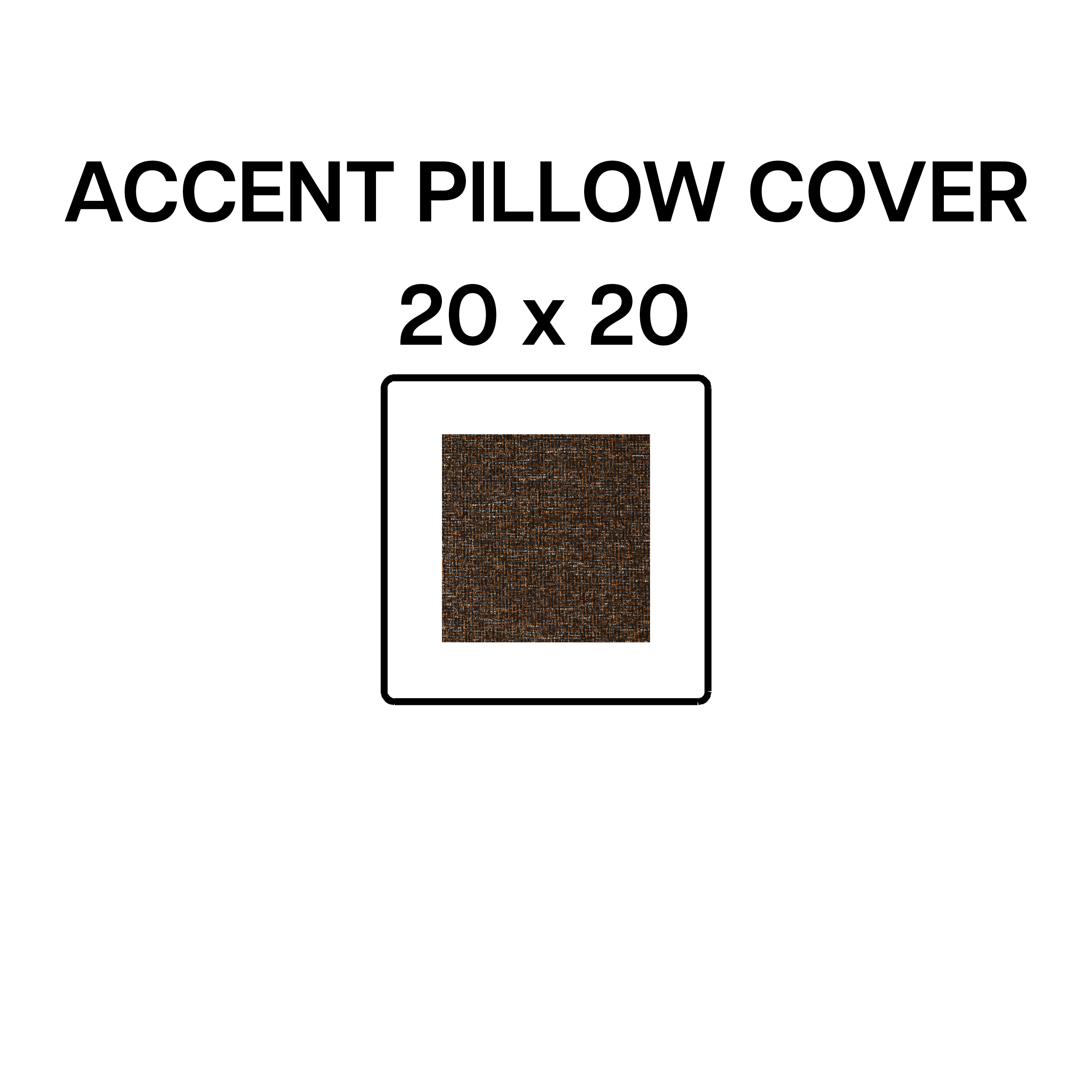 20x20 Inch Decorative Accent Pillow Cover - Phantom BP 642 88 Soft Throw Pillow Case for Sofa, Bed & Home Decor - Perfect for Living Room, Bedroom & Nursery