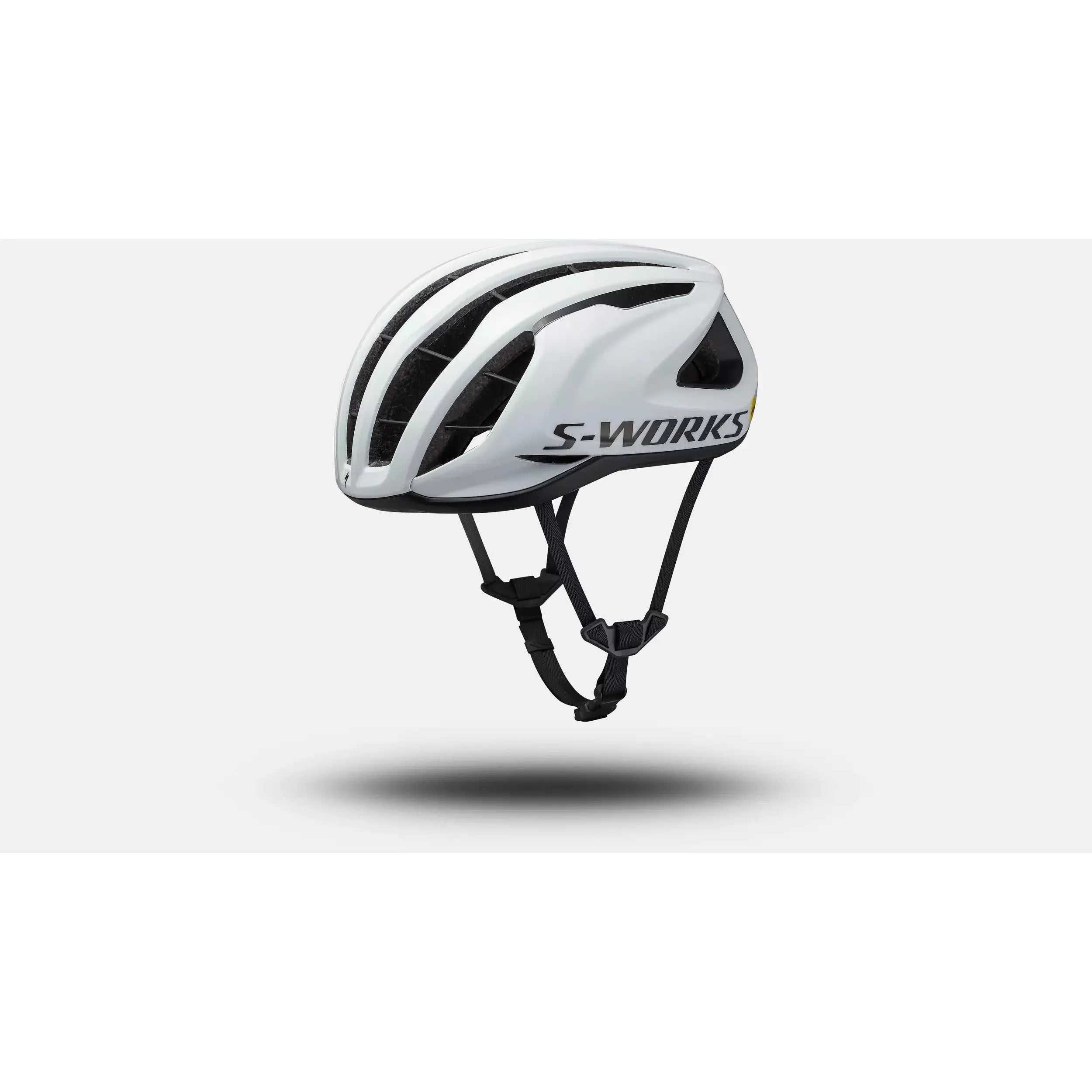Specialized S-Works Prevail 3 Bike Helmet - Lightweight Road Cycling Helmet for Men & Women, Team White/Black - Perfect for Road Racing, Commuting & Outdoor Cycling