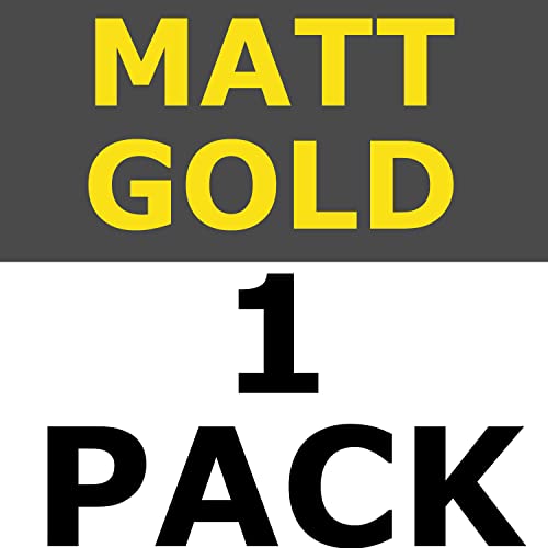Brushed Satin Gold (1 Count)