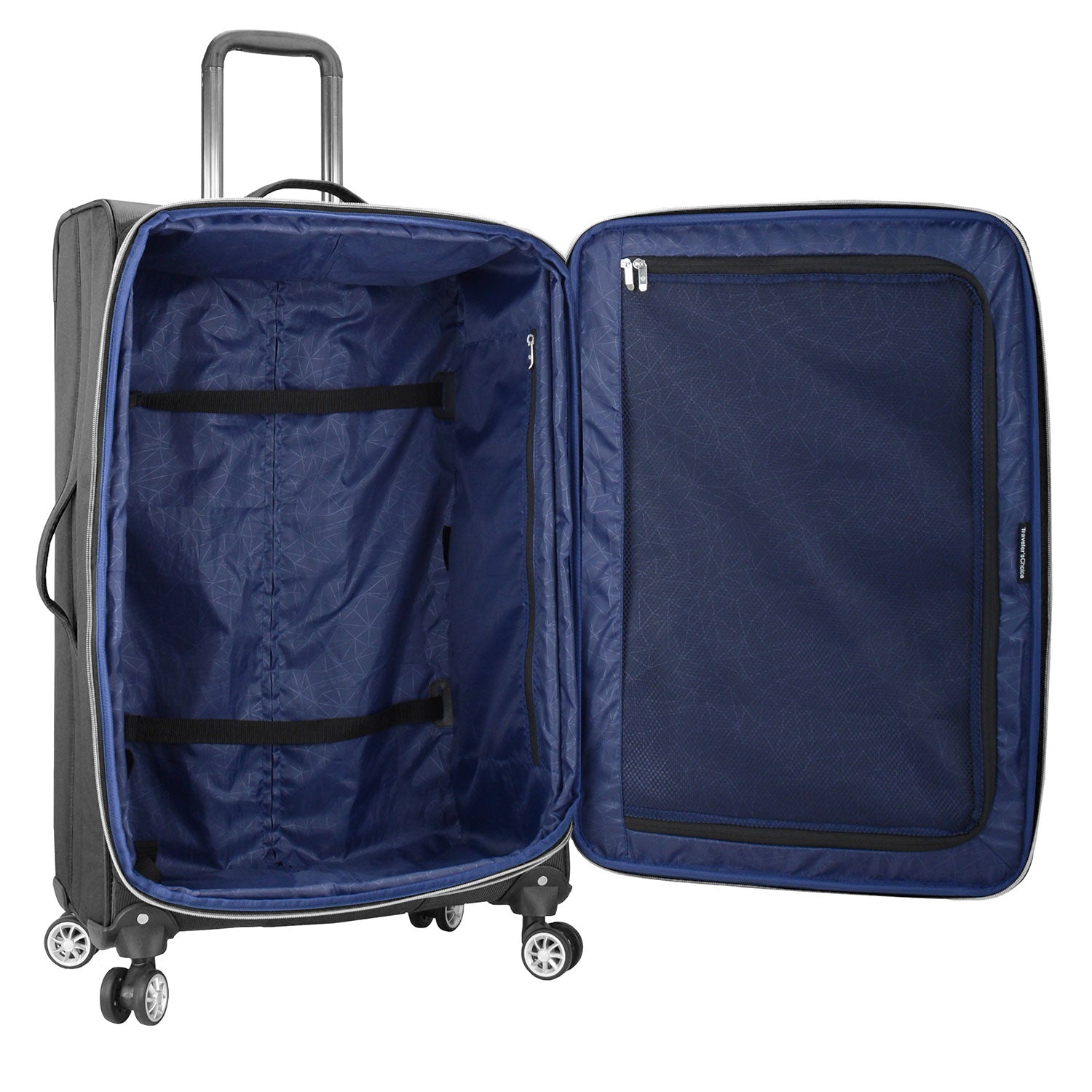 Lares 3-Piece Expandable Luggage Set with Spinner Wheels - Perfect for International Travel & Family Vacations