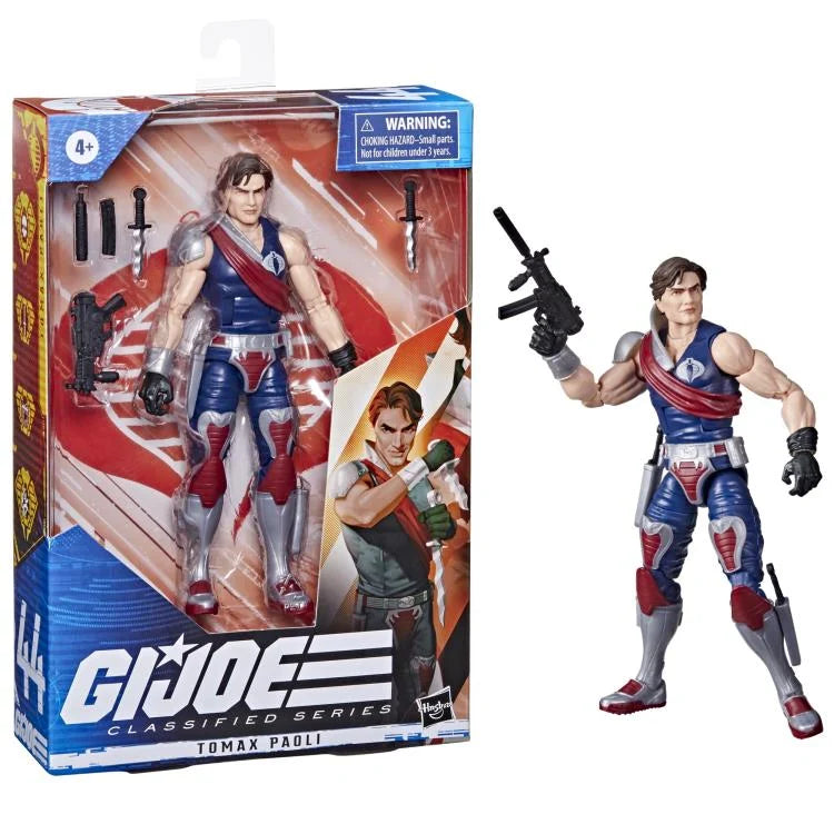 G.I. Joe: Classified Series Tomax & Xamot Paoli Twins Action Figure - 6-Inch Collectible Toy for Fans & Display - Perfect for G.I. Joe Collections, Dioramas, and Play Battles