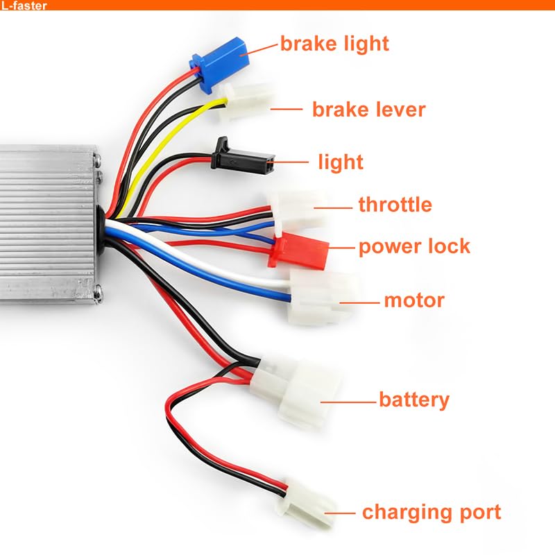 24V/36V 450W Electric Bike Conversion Kit - DIY E-Bike Motor Kit for Bicycle & Scooter | Upgrade Your Ride for Commuting, Off-Road & Urban Adventures