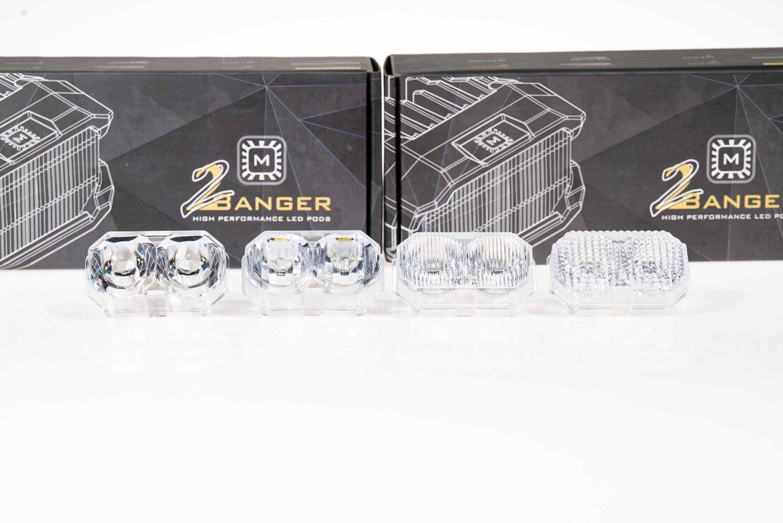 2Banger Replacement Lens Optics - High-Quality Optical Lenses for 2Banger Devices | Perfect for Photography, Videography & Outdoor Adventures