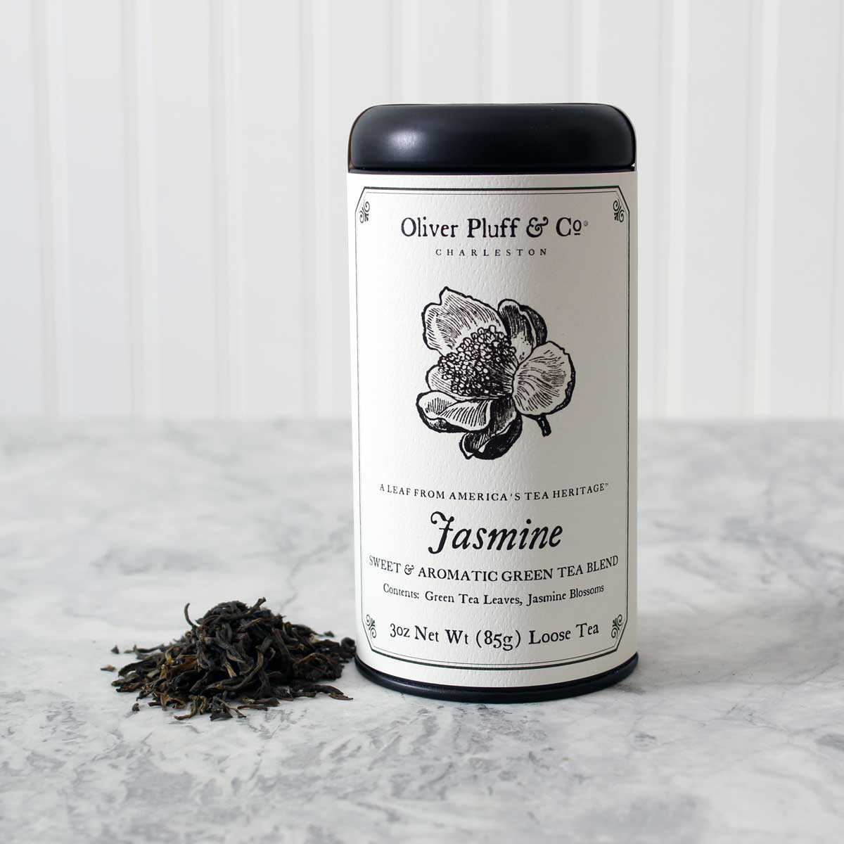 Premium Jasmine Loose Leaf Tea - 100% Natural Fragrant Green Tea - Perfect for Relaxation, Meditation & Afternoon Tea Time