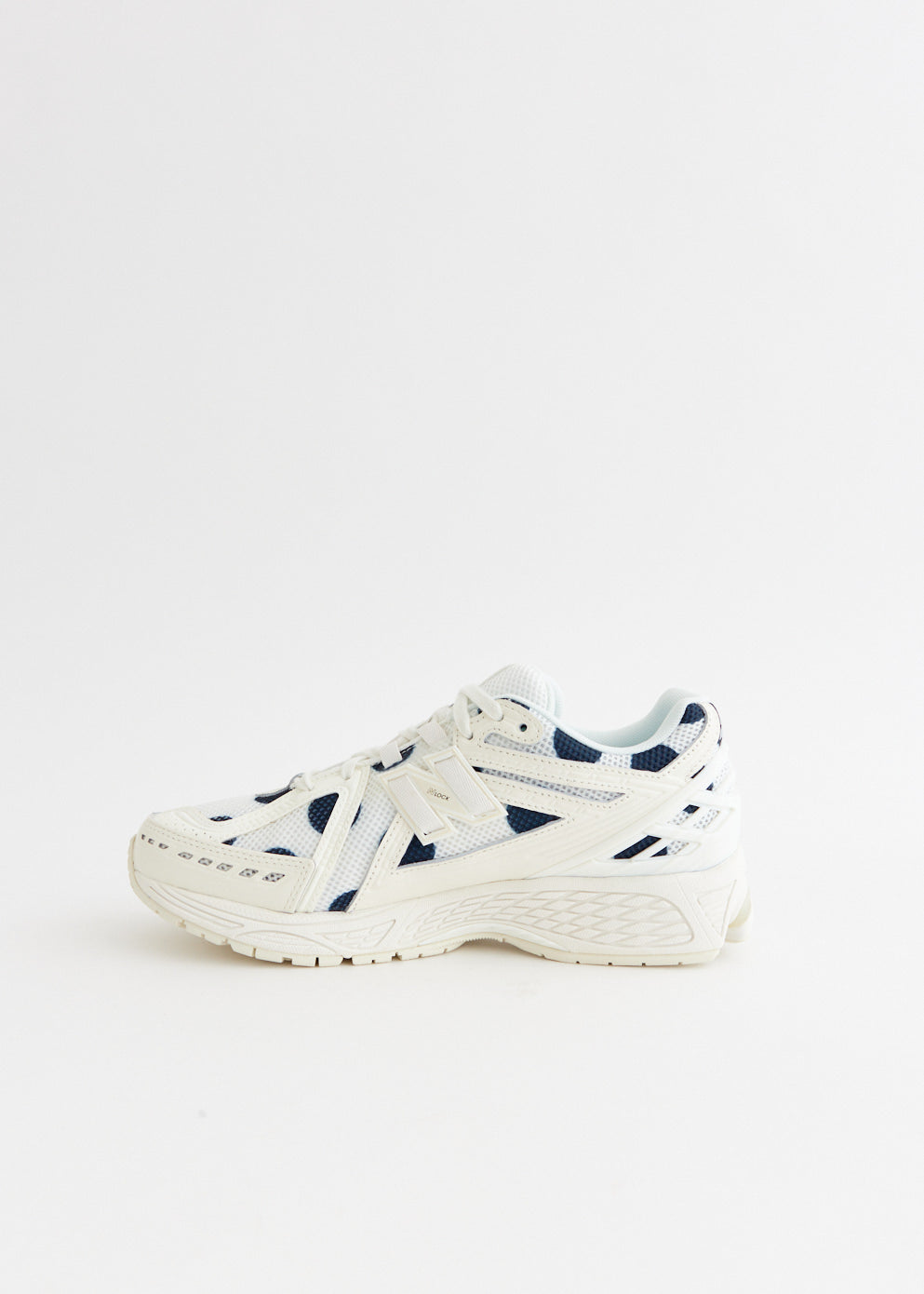 1906 Polka Dot 'Sea Salt' Sneakers - Vintage-Inspired Women's Casual Shoes for Walking, Travel & Everyday Wear