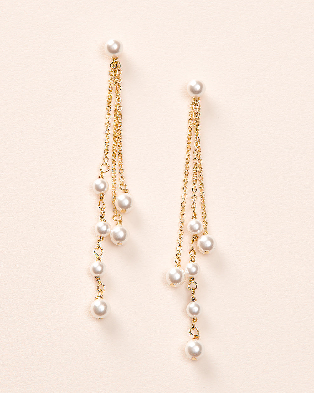 Kendall Pearl Earrings for Women - Elegant Freshwater Pearl Stud Earrings with Sterling Silver - Perfect for Weddings, Parties & Everyday Wear