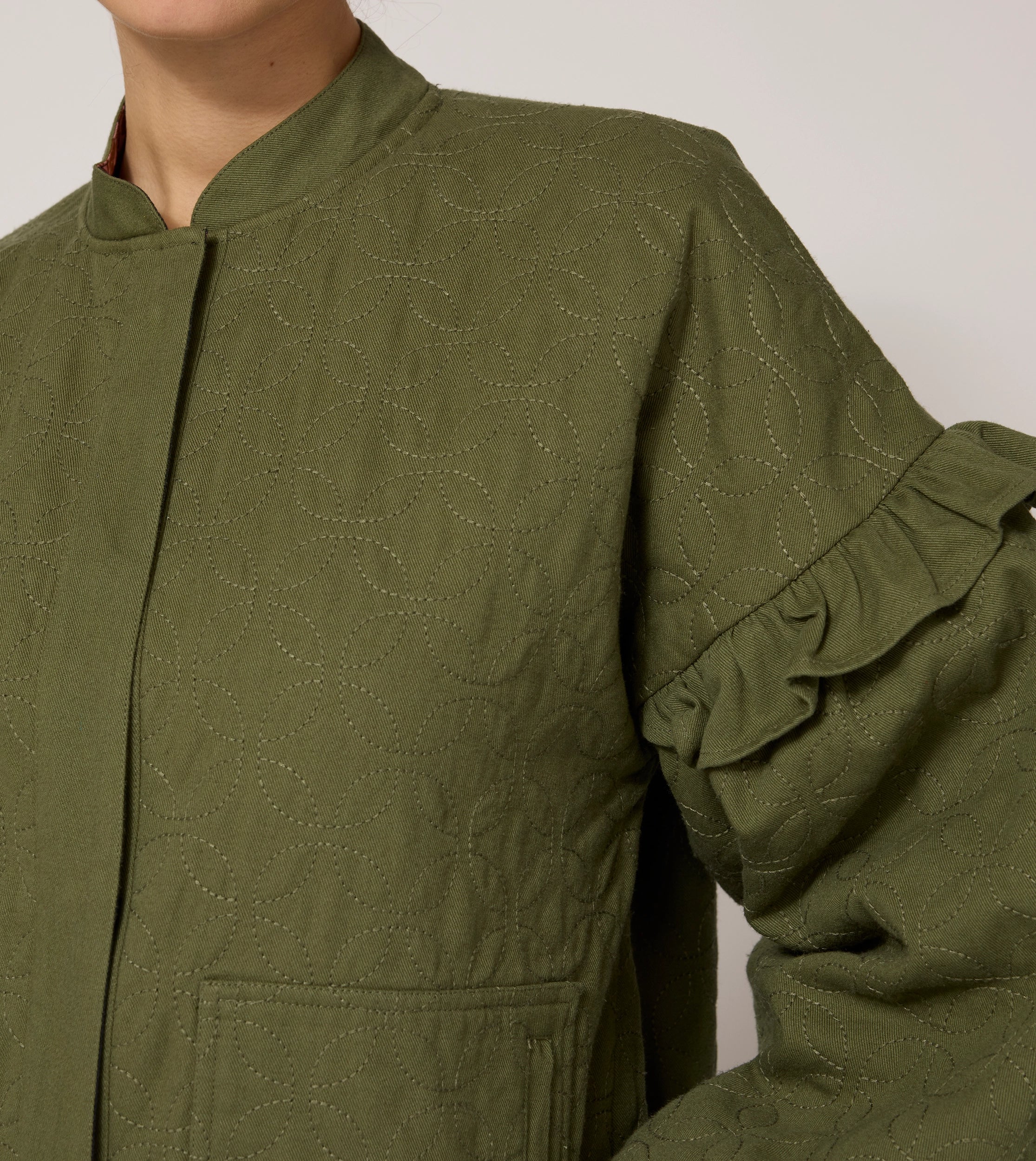 Bobbi Reversible Jacket for Women - Lightweight Waterproof Windbreaker with Hood, Army Green | Outdoor Hiking, Camping & Travel Jacket
