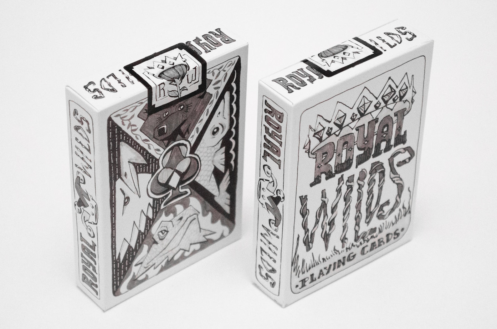 Royal Wilds Premium Playing Cards - 100% Plastic, Waterproof & Durable for Poker, Blackjack, Magic Tricks & Card Games - Perfect for Casino Nights, Parties & Travel