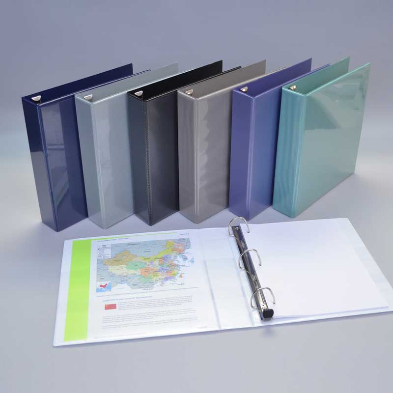 Heavy Duty View Binder with One Touch EZD Rings - Durable 3-Ring Binder for School, Office & Presentations - Organize Documents Securely