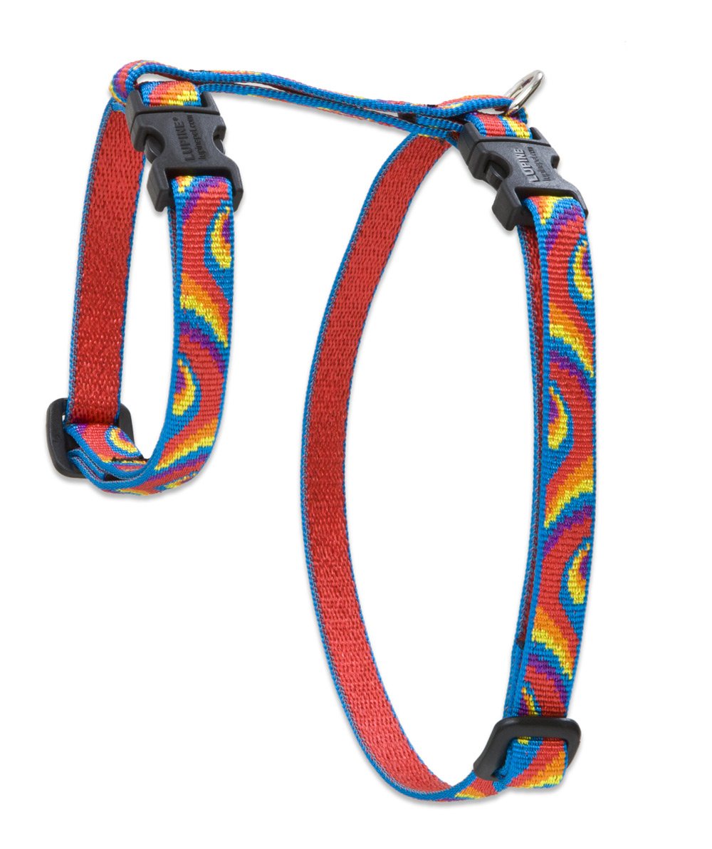 LupinePet H-Style Harness for Small Pets - Secure Fit for Walks & Play