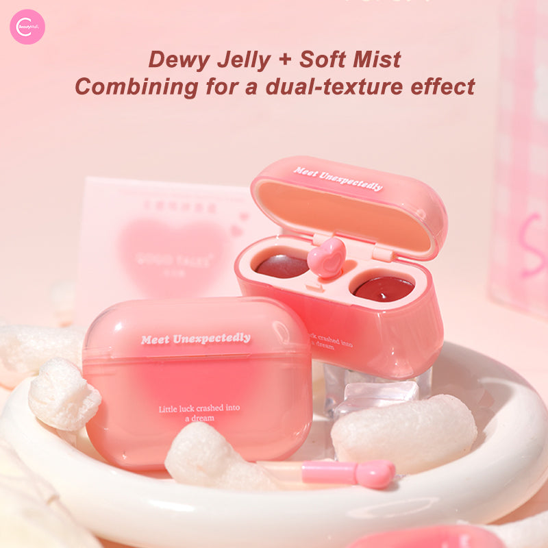 Gogotales Cloud Feel Dual Texture Lip Cream - Ultra Moisturizing & Long Lasting Matte & Glossy Lipstick - Perfect for Everyday Wear, Date Night & Special Occasions