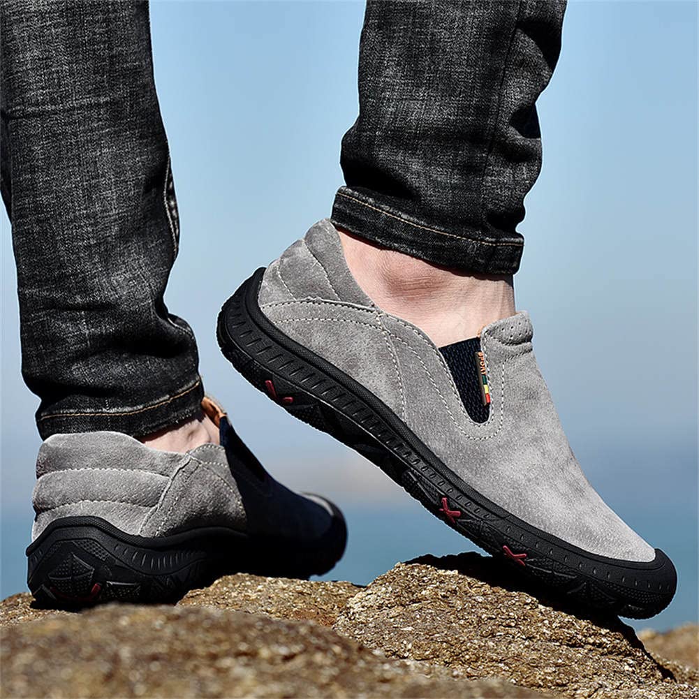 GEXECEUSS Men's Loafers - Lightweight Slip-On Driving Shoes for Casual Wear | Penny Loafers & Boat Shoes with Anti-Slip Sole | Perfect for Work, Travel & Everyday Comfort