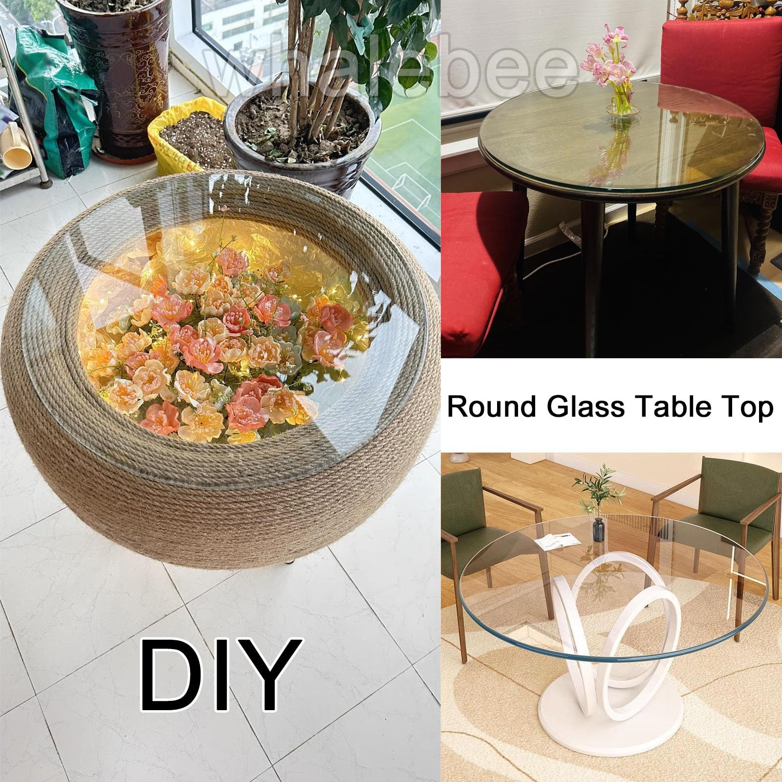 Tempered Glass Table Top Round 14