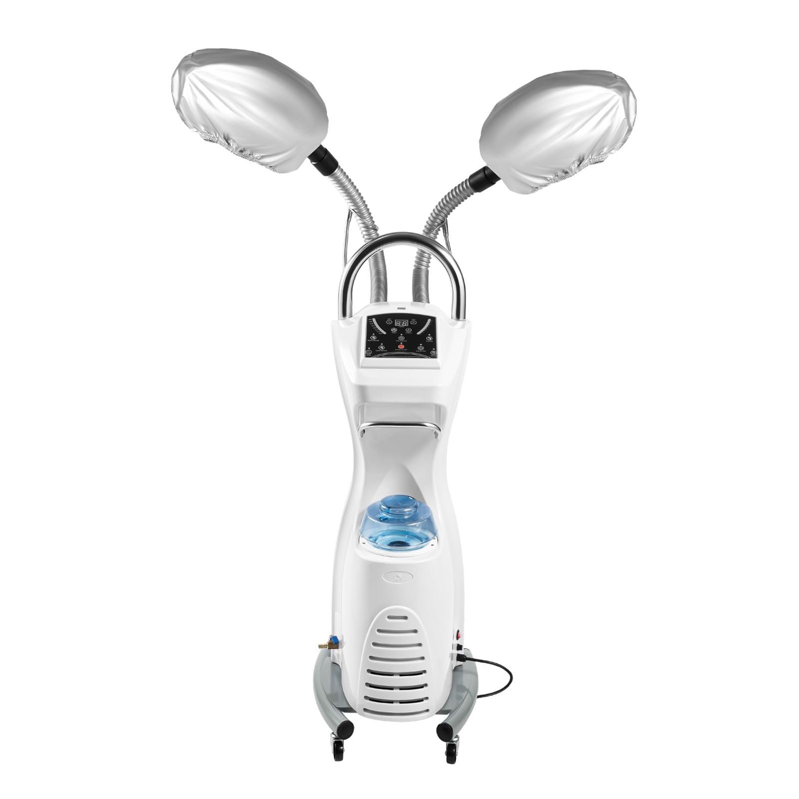 Professional 700W Hair Steamer & Dryer with Rolling Base - 7-in-1 Salon Equipment with Timer, Temperature & Steam Control for Hair Coloring, SPA Treatments & Home Hair Care (Ideal for Salons, Home Use & Professional Stylists)