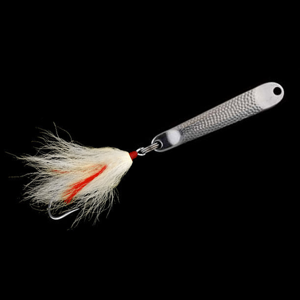 Hopkins No=Eql Hammered Spoon with Single Hook - Durable Fishing Lure for Bass, Trout, and Walleye - Perfect for Freshwater and Saltwater Fishing