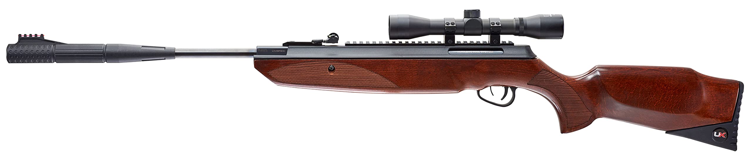 Umarex Forge .177 Caliber Pellet Gun Air Rifle with 4x32mm Scope & Rings - 1250 FPS for Target Shooting, Hunting & Outdoor Sports