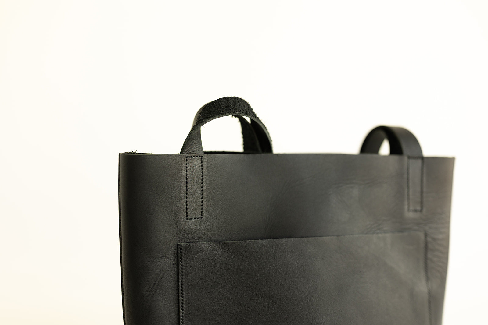 Mini Classic Leather Tote Bag for Women - Stylish & Durable Black Handbag for Work, Travel & Everyday Use