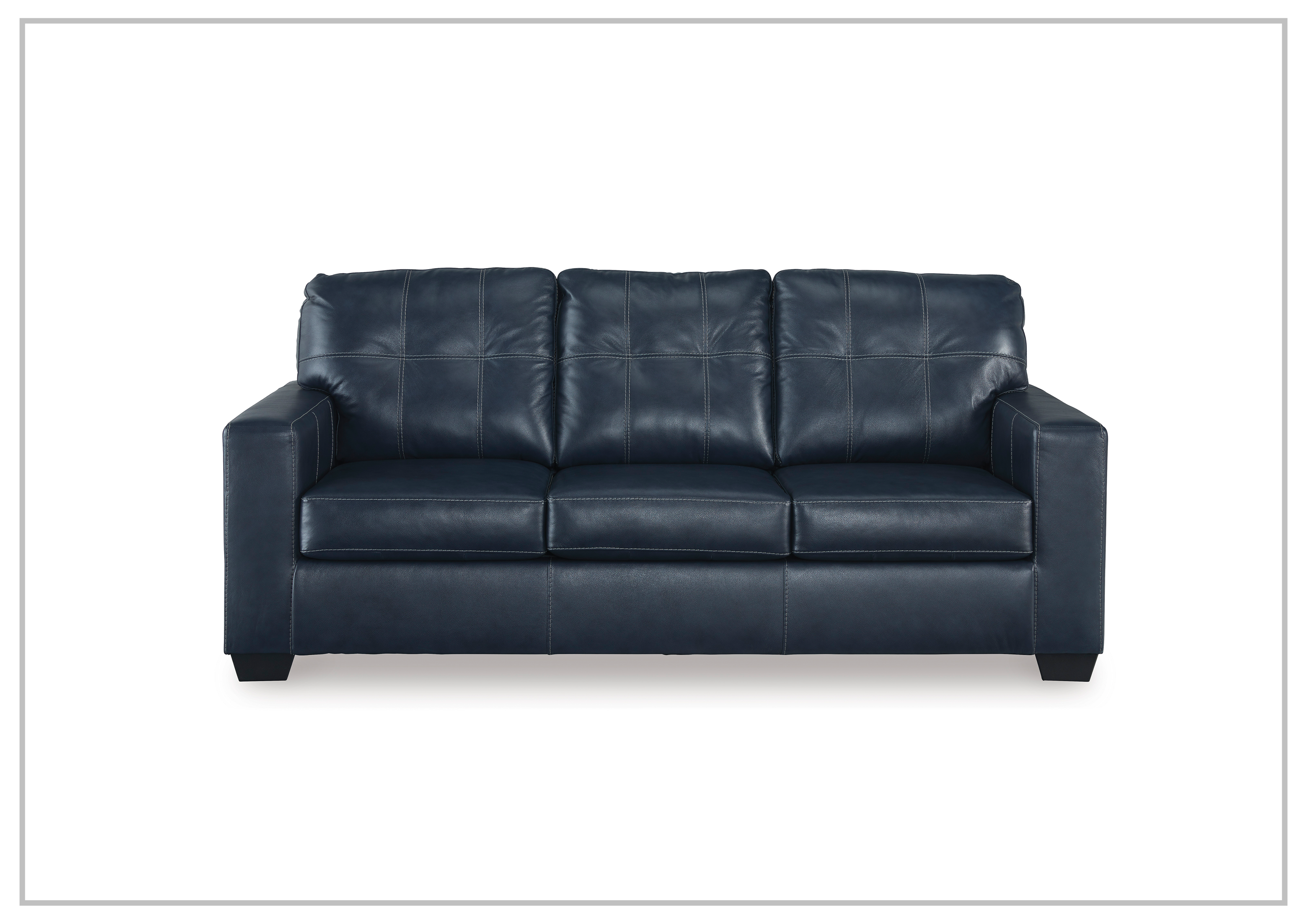 Gio Italia Salvatore 3-Seater Queen Leather Sofa Sleeper - Dark Brown & Black Options | Convertible Sofa Bed for Living Room, Guest Room & Small Spaces