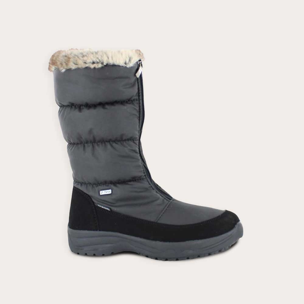 Snow Boots for Women - Waterproof Winter Boots with Warm Fleece Lining - Non-Slip Rubber Sole - Perfect for Snowy Weather, Hiking & Outdoor Activities