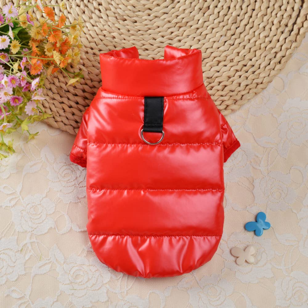 HUANSUN Cat & Dog Cotton Jacket - Comfortable Short Sleeve Pet Clothes for Small Animals - Cozy Autumn Winter Wear for Puppies and Kittens - Perfect for Indoor Playtime and Outdoor Walks