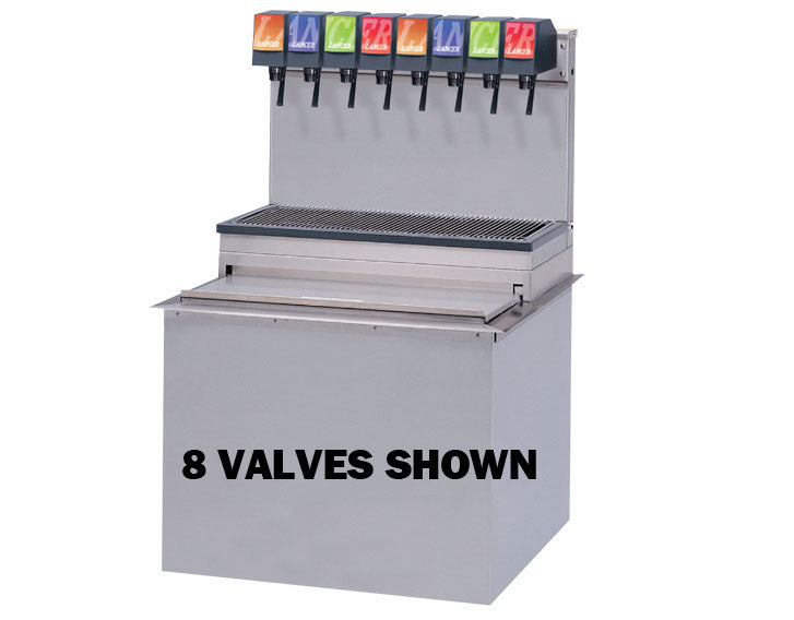 LANCER 23 x 23 Drop-In 6 Valve Model ICD 2300 Beverage Dispenser - Commercial Grade for Restaurants, Bars & Cafes - Free Shipping