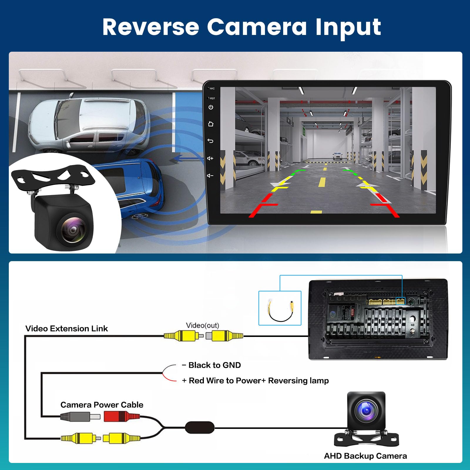 2+64GB Android 13 Double Din Car Stereo - 9