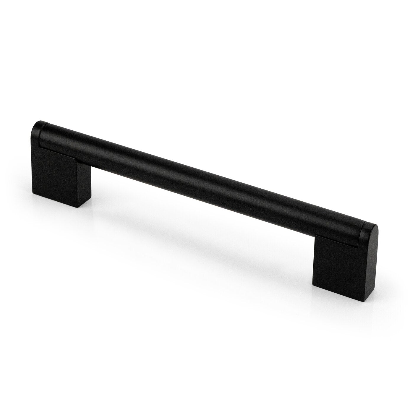 Grantchester Contemporary Hollow Cabinet Pull - Matt Black (6 Sizes) - Modern Kitchen & Bathroom Hardware for Cabinets & Drawers