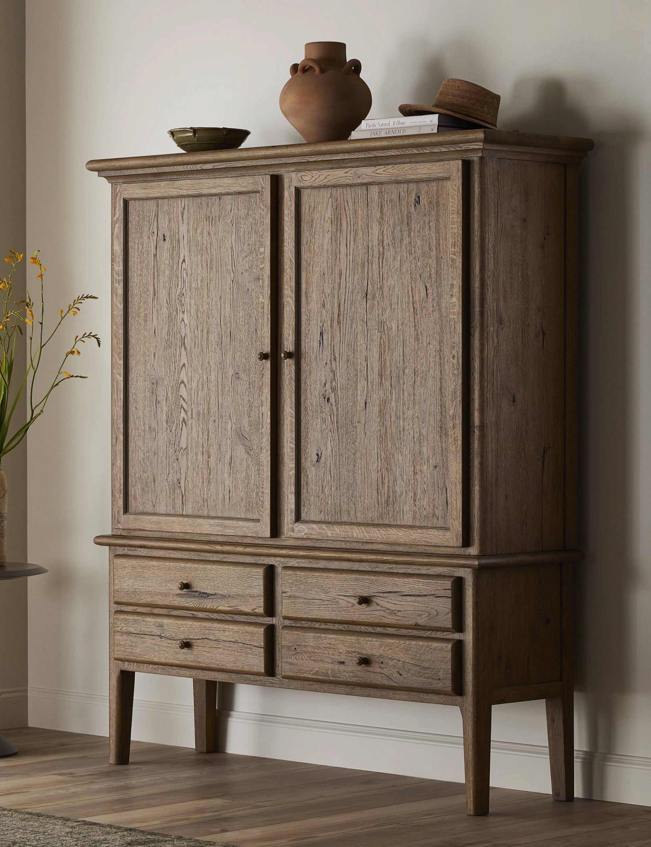 Ashcroft Cabinet - Premium Storage Solution for Home & Office Organization | Durable & Stylish Design for Living Room, Bedroom, or Workspace
