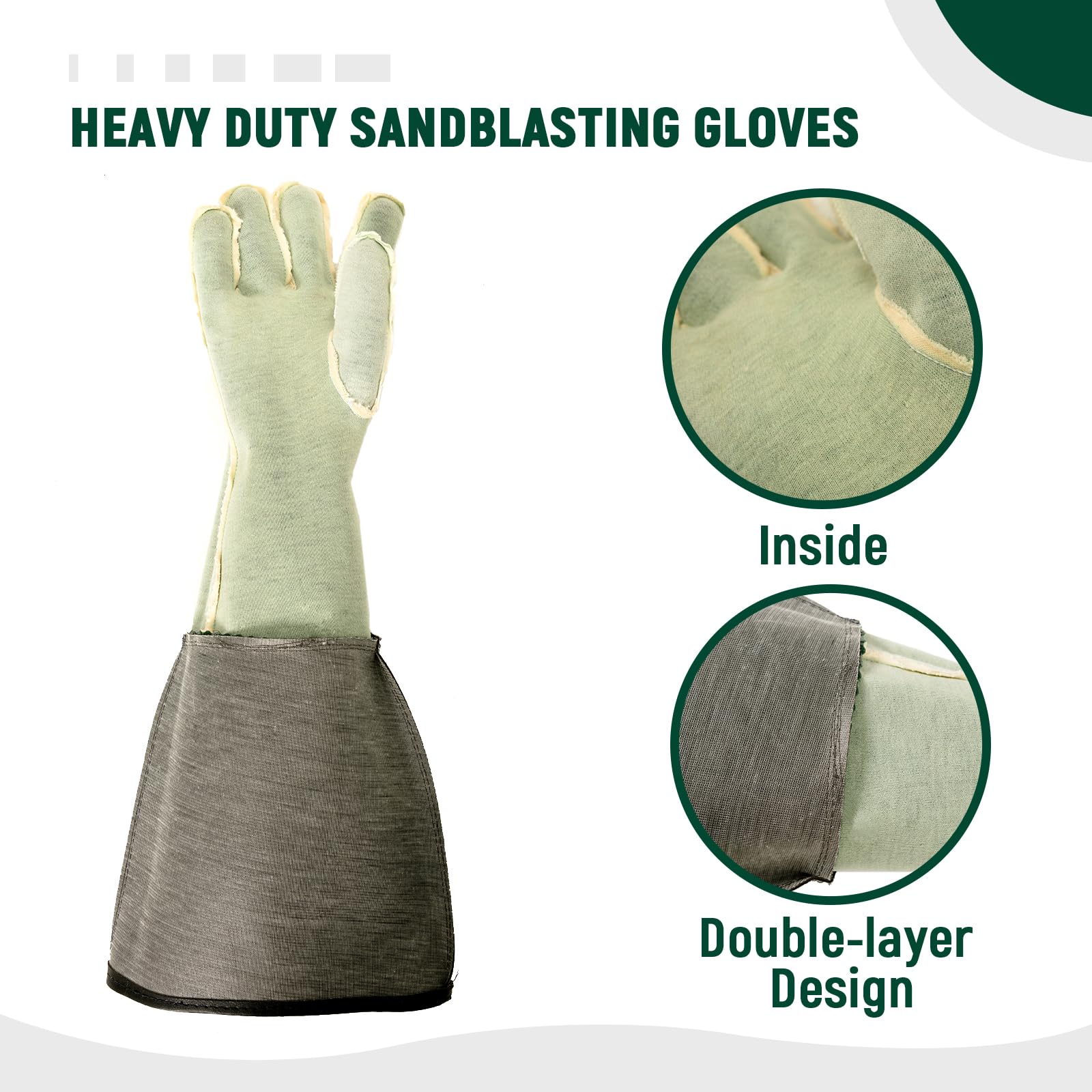 Sandblasting Gloves 23.6
