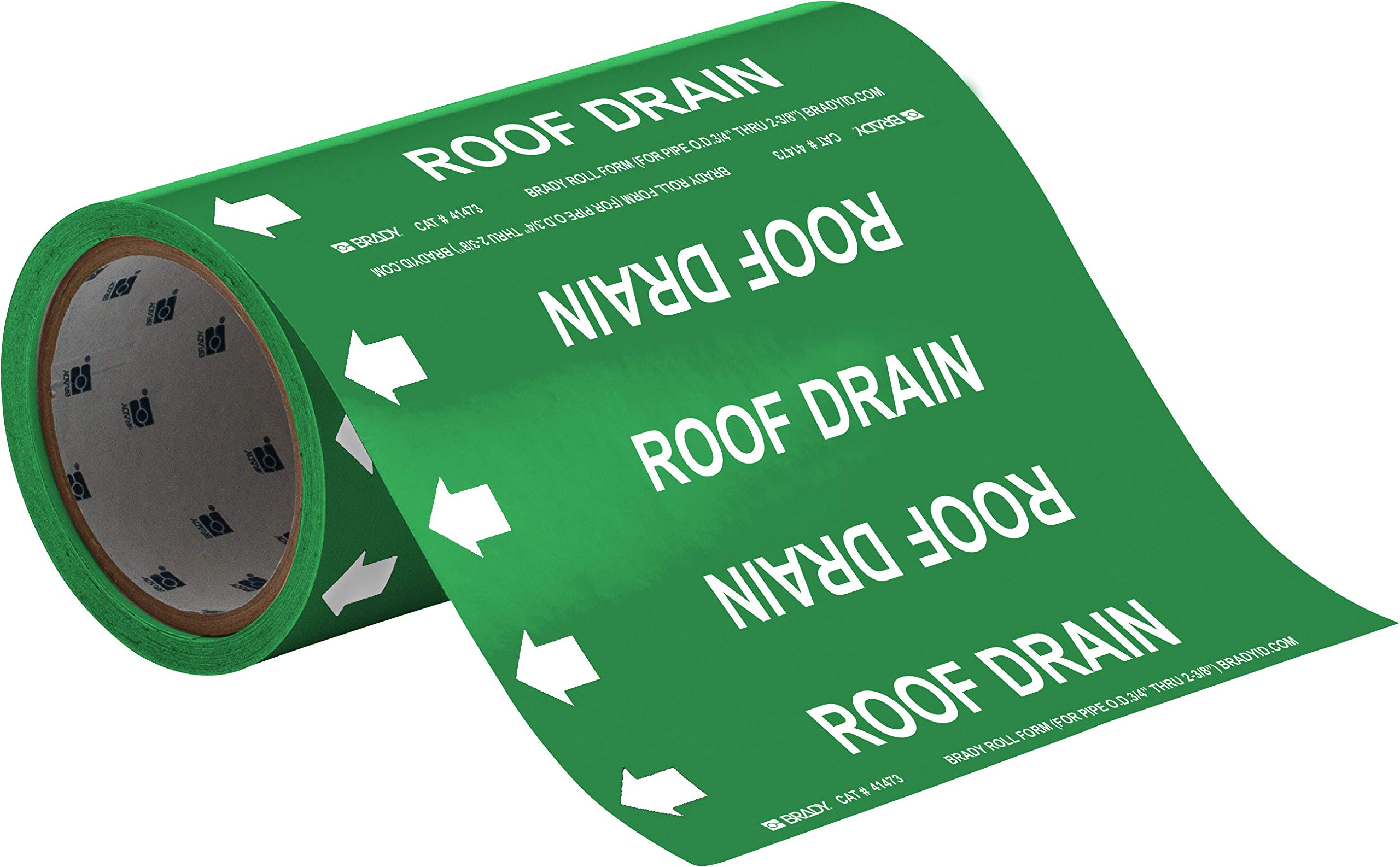 Brady 41473 Roll Form Pipe Markers - B-946, 8