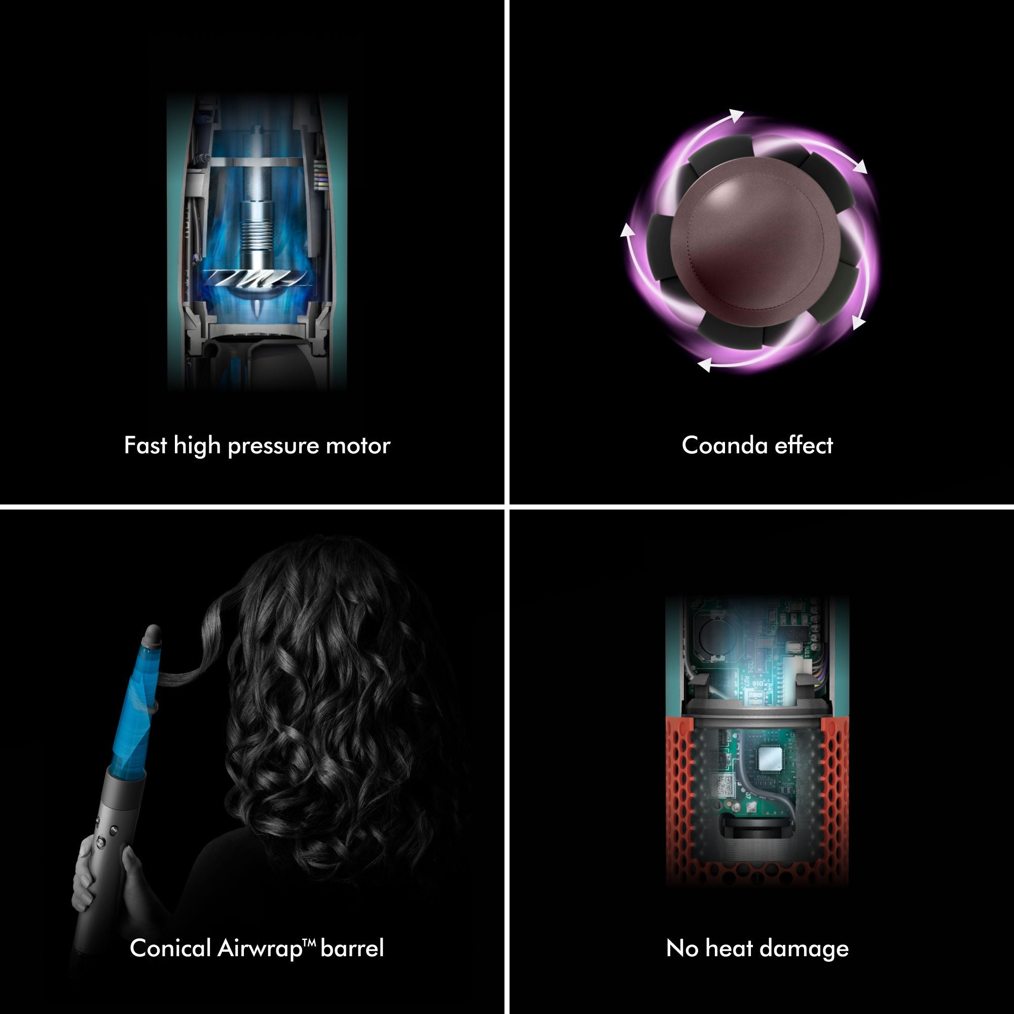 Dyson Airwrap Multi-Styler Complete Hair Styler & Dryer for Curly & Coily Hair - Perfect for Salon-Quality Styling at Home