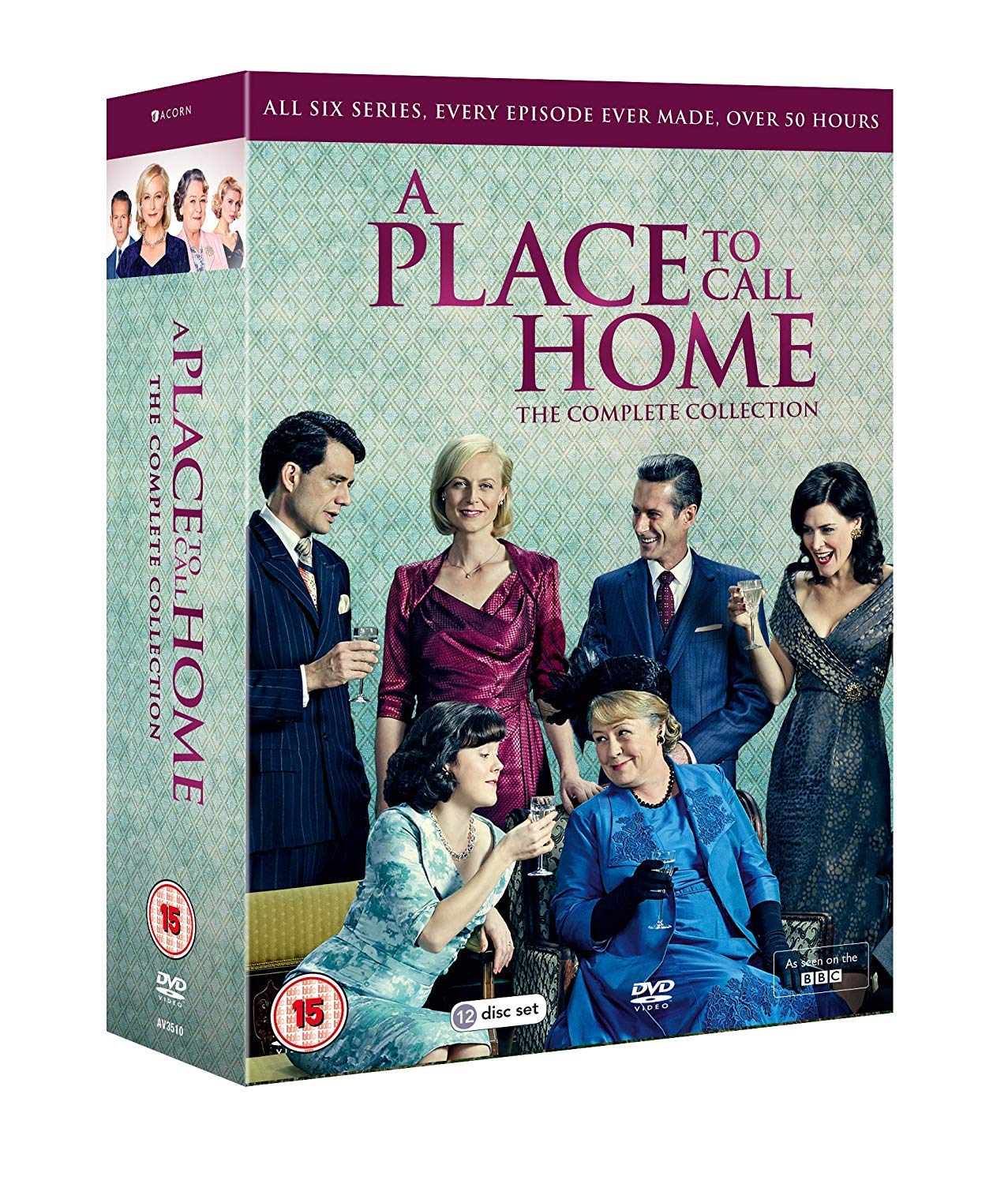 A Place to Call Home - Seasons 1-6 Complete DVD Box Set | Award-Winning Australian Drama Series | Perfect for Family Movie Nights & Historical Drama Lovers