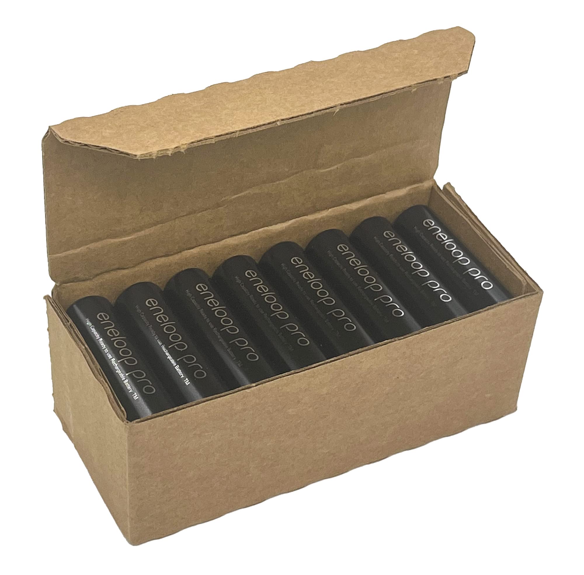 Panasonic Eneloop Pro AA High-Capacity Ni-MH Rechargeable Batteries (24-Pack) - Pre-Charged for Digital Cameras, Flashlights & Electronics