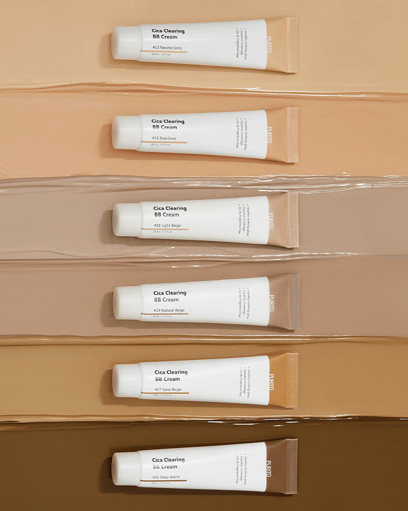 Purito SEOUL Cica Clearing BB Cream SPF 30 - Korean Skin Perfection for Acne-Prone & Sensitive Skin | Daily Coverage & Sun Protection | Perfect for Work, Date Night & Everyday Wear