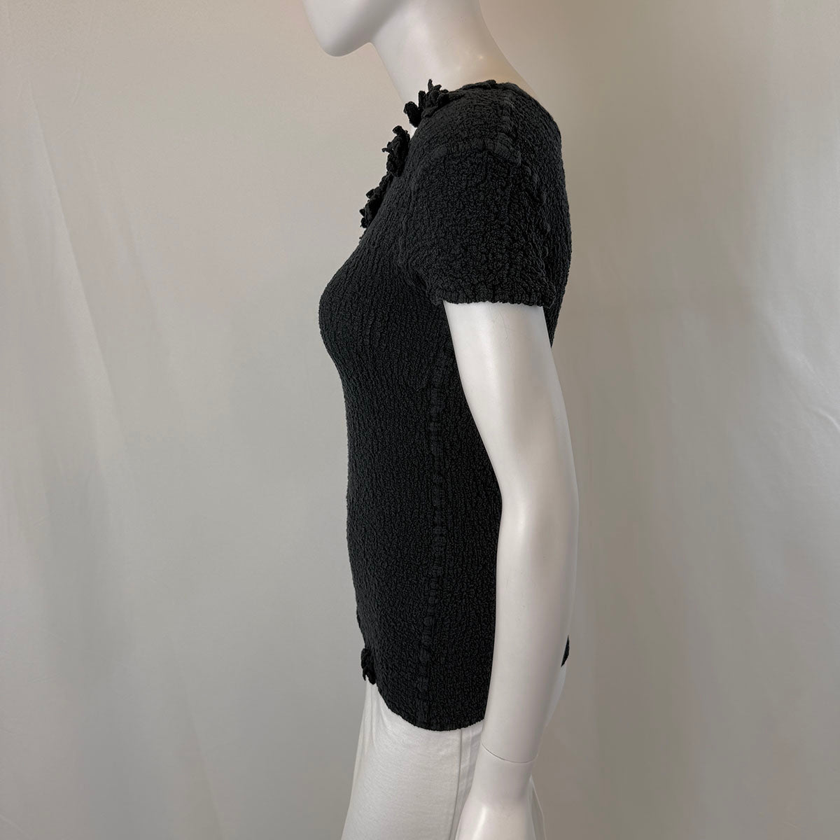Issey Miyake Knit Top for Women - Soft & Stylish Pullover Sweater - Perfect for Casual Outings & Office Wear