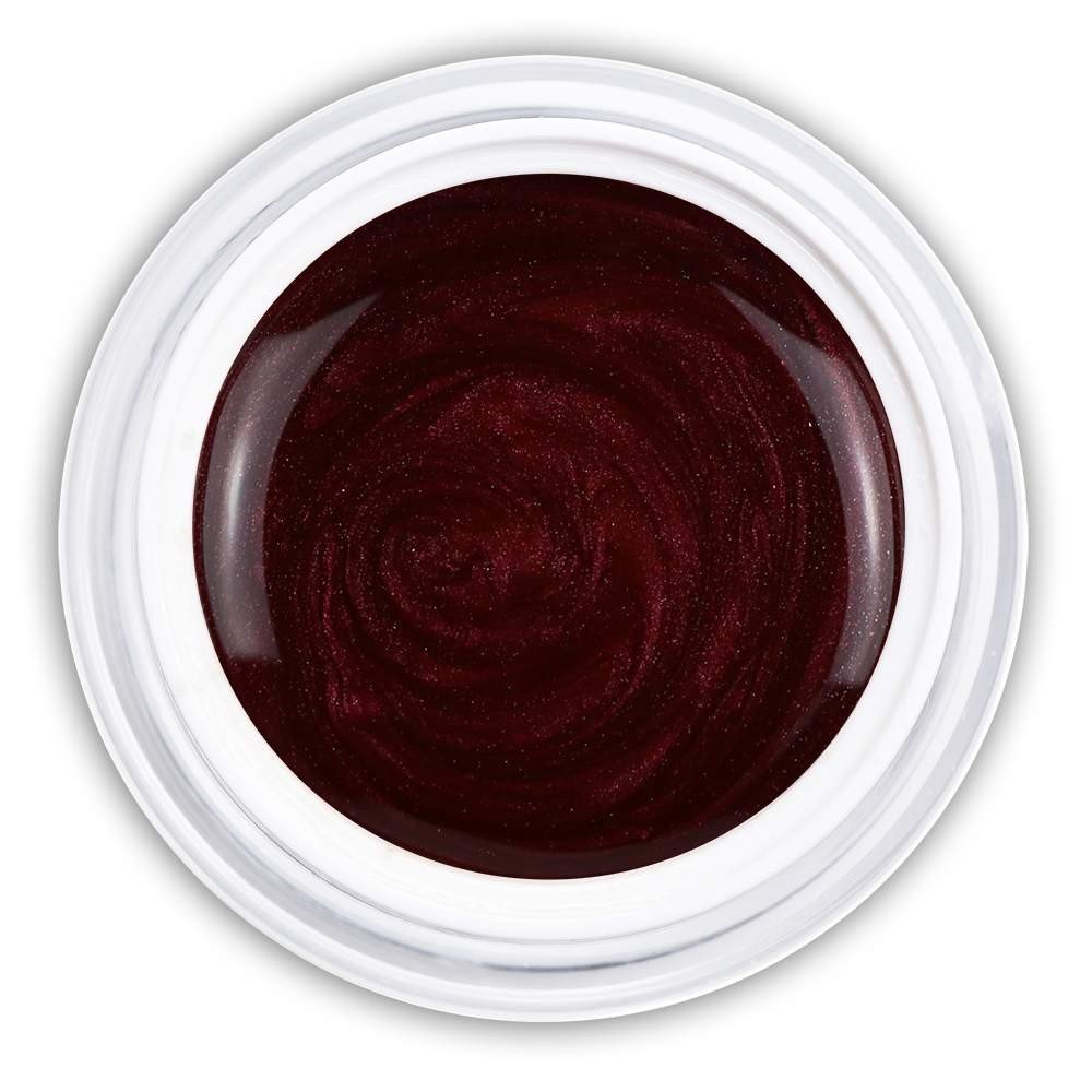 STUDIOMAX Scarlet Red Metallic Color Gel - Professional Nail Art & Makeup for Salons, DIY Manicures, and Special Effects