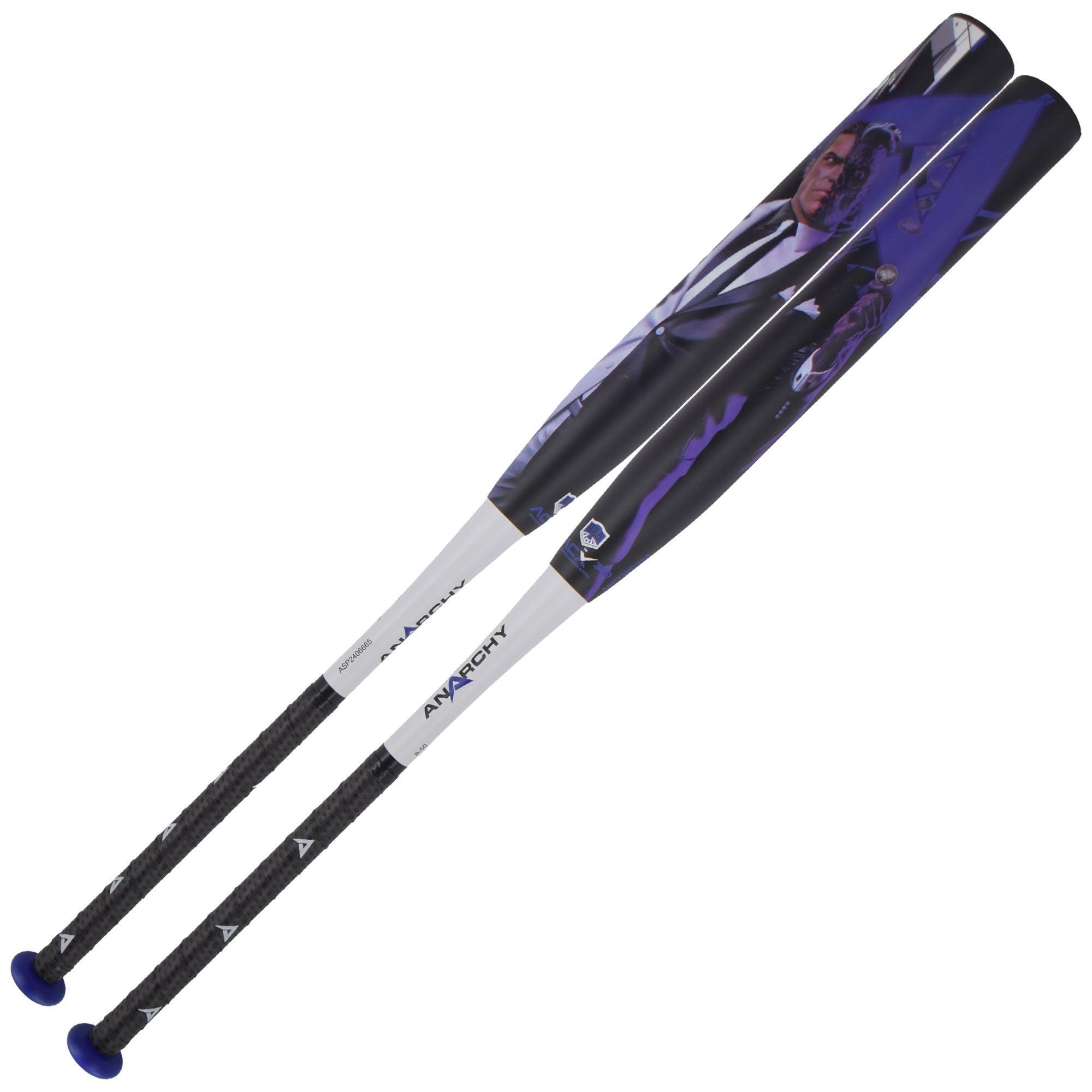 2024 Anarchy Two Face End Load USA/ASA Slowpitch Softball Bat - ASPTWO24A - Perfect for Competitive Games & Training Sessions
