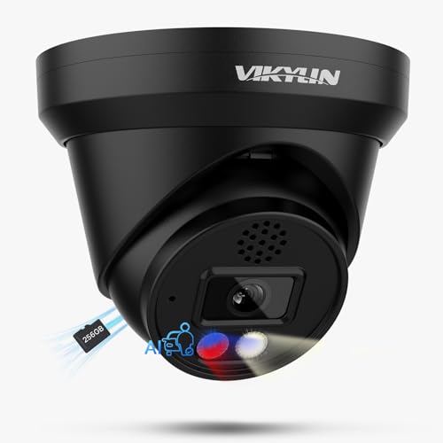 Ai 8mp Black Turret / Strobe Siren