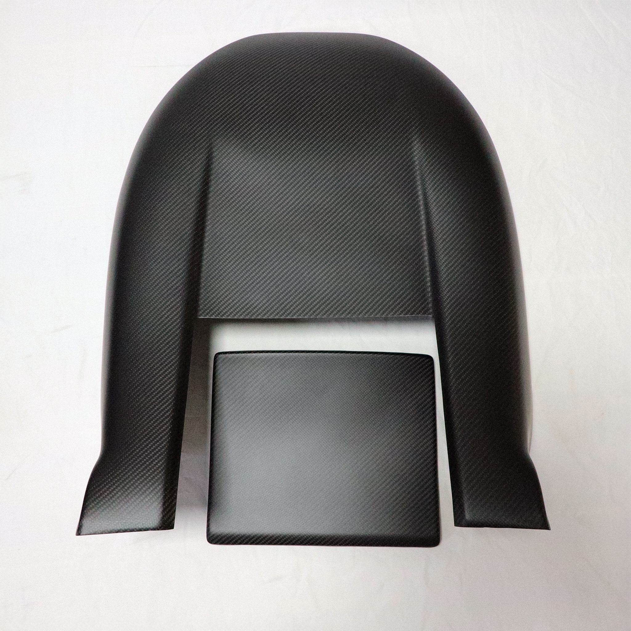 Premium Real Carbon Fiber Seat Back Covers for 2024+ Tesla Model 3 Highland - Lightweight & Durable Interior Upgrade for Enhanced Luxury & Sporty Look | Perfect for Daily Commute, Road Trips & Show Car Display