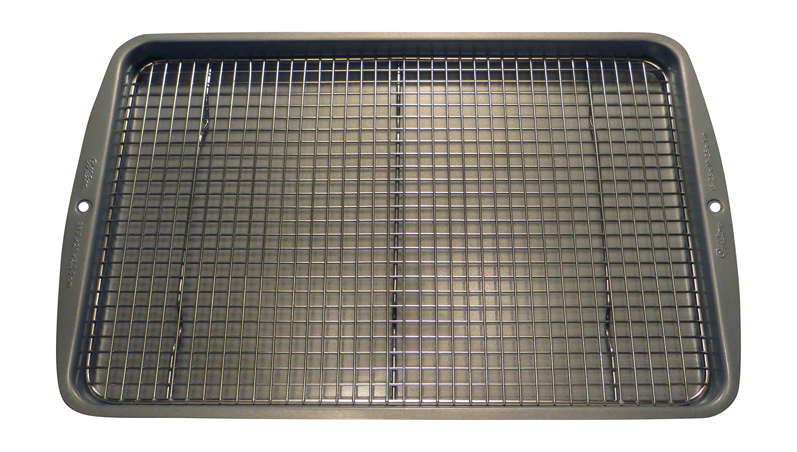 Premium Stainless Steel Cooling Rack for Baking - Heavy Duty Oven Safe Wire Rack for Cookies, Cakes, Breads - Fits Standard 15.25