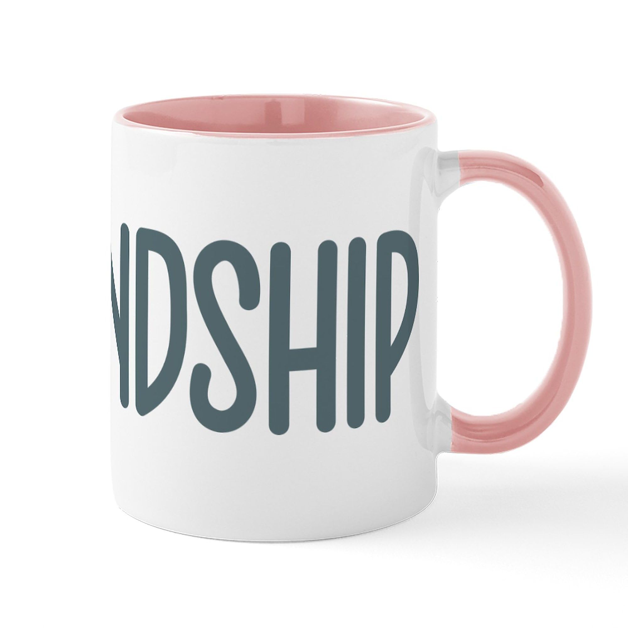 Hashtag Friendship 11 oz Ceramic Coffee Mug - Best Friend Gift for Tea & Coffee Lovers - Perfect for Office, Home & Gifts (325ml)